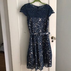Blue Lace Dress